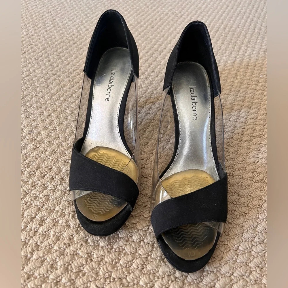 Liz  Claiborne See-Through Pumps